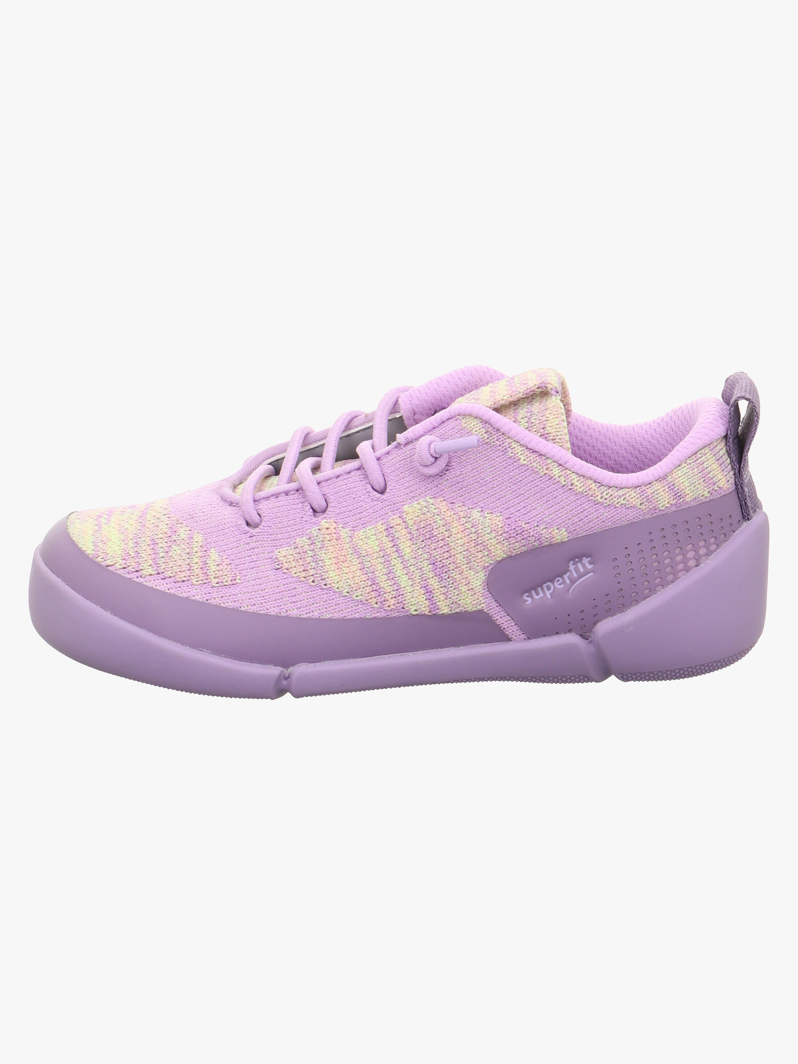 Superfit Vento Barefoot Kinder Sneaker, Lila, 35, Kinderschuhe