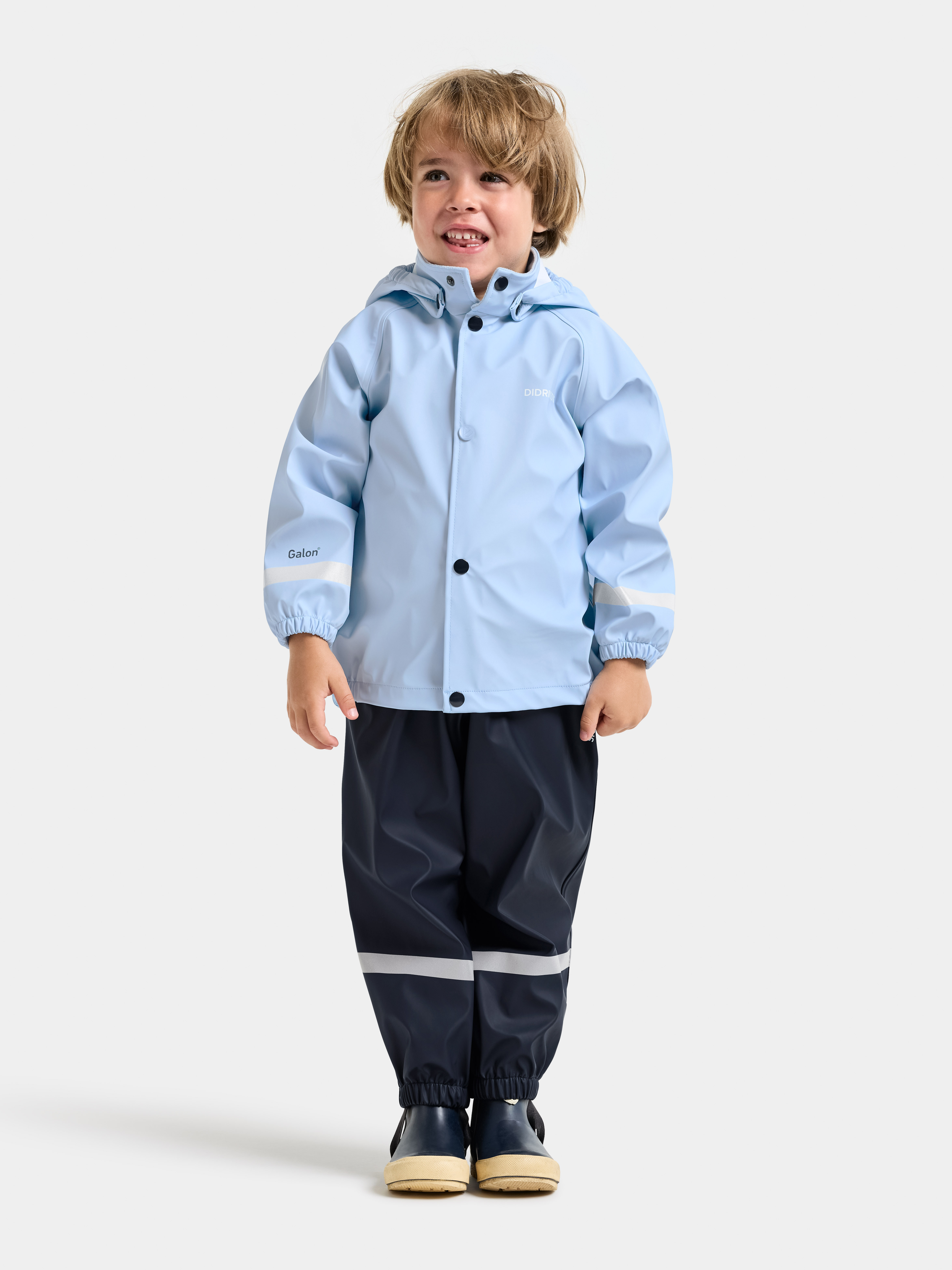 Didriksons Slaskeman Regenset, Light Sea Blue, 120