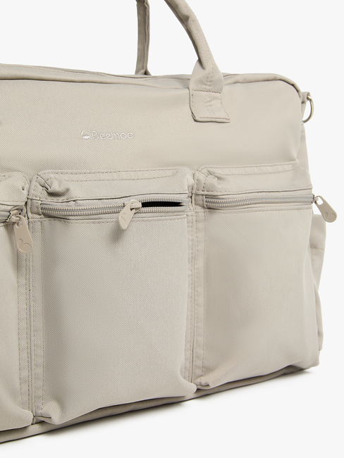 Beemoo Pro Double Wickeltasche, Latte Beige