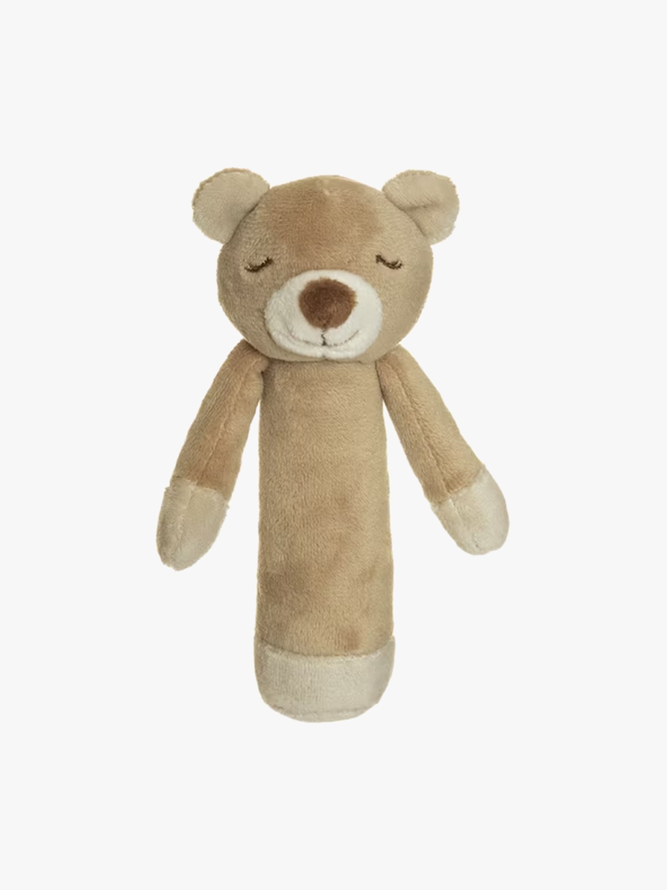 Diinglisar Rassel Teddybär, Braun, Babyspielzeug