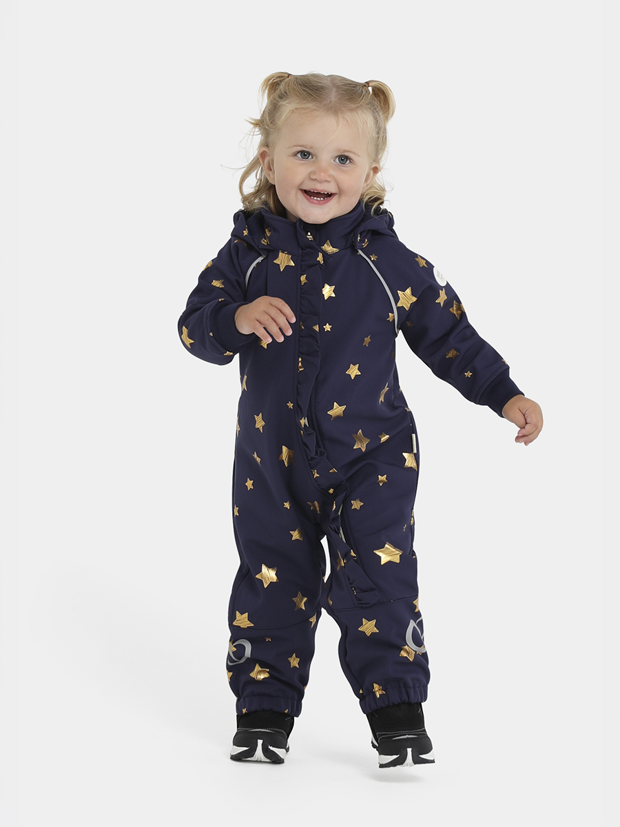 Petite Cherie Atelier Paulin Softshell-Overall, Eclipse, Größe 74