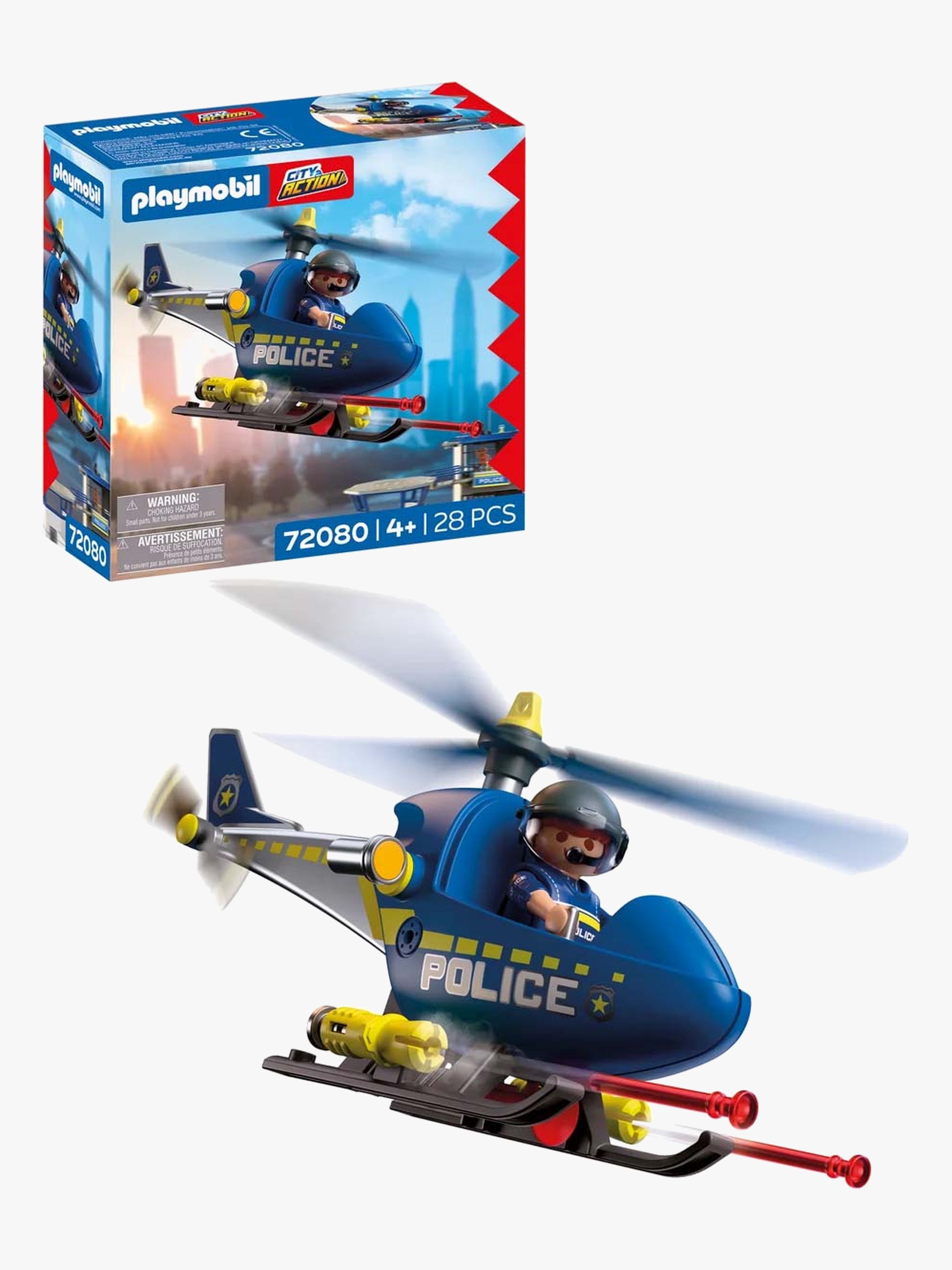 Playmobil City Action 72080 Polizeihubschrauber