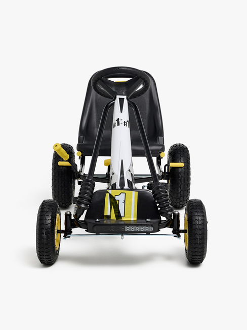 Alex's Garage Pedal-Go-Kart mit Gummirädern
