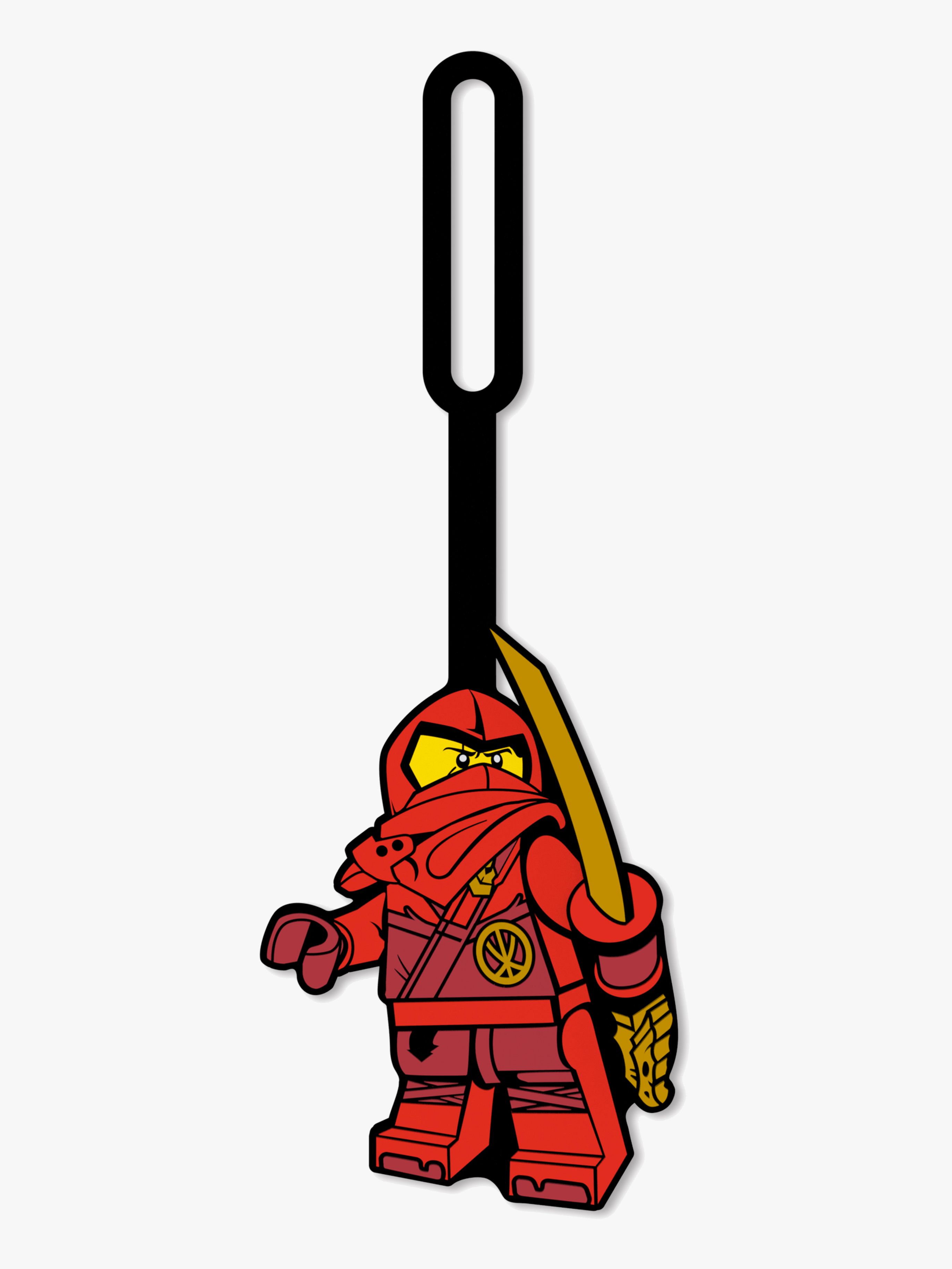 LEGO Ninjago® Gepäckanhänger Kai, Rot