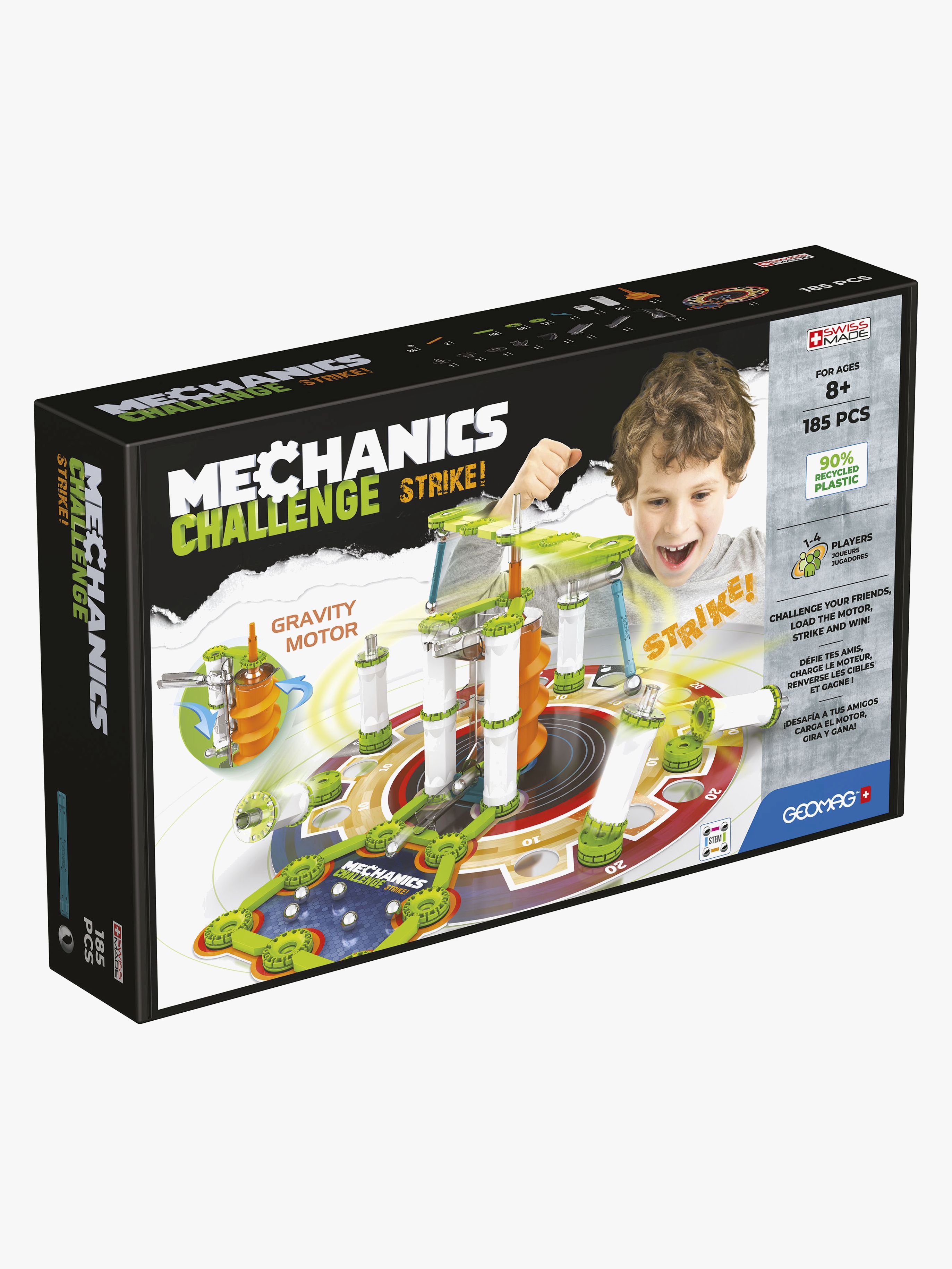 Geomag Mechanics Baukasten Challenge Strike 185 Teile
