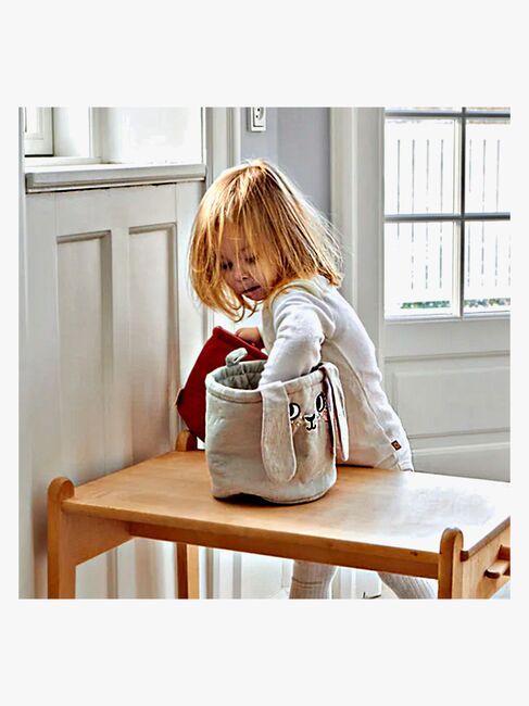 Roommate Mini Aufbewahrungskorb Kaninchen, Grau