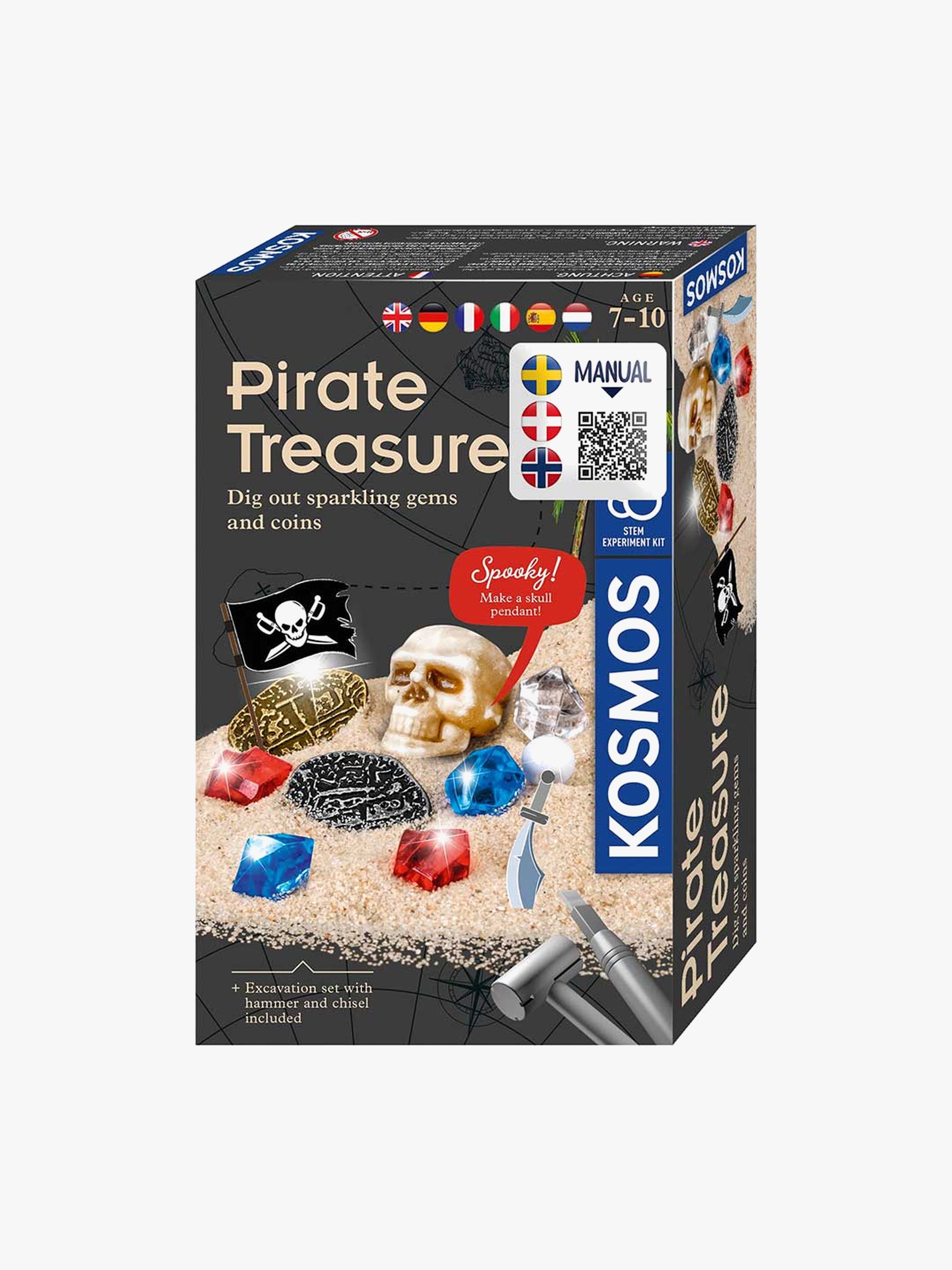 Ausgrabungsset Piratenschatz