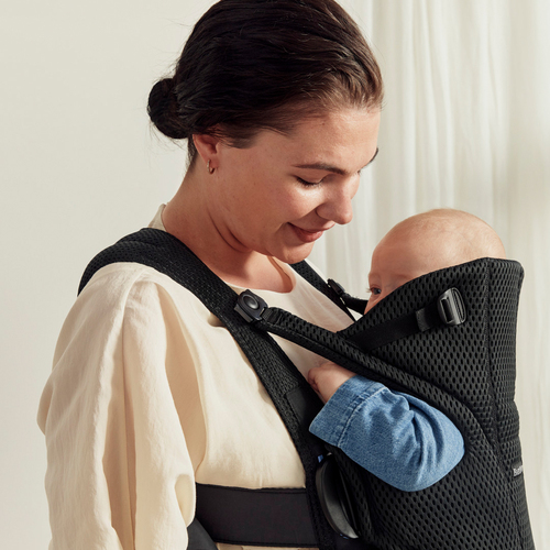 BabyBjörn Move Babytrage 3D Mesh, Schwarz