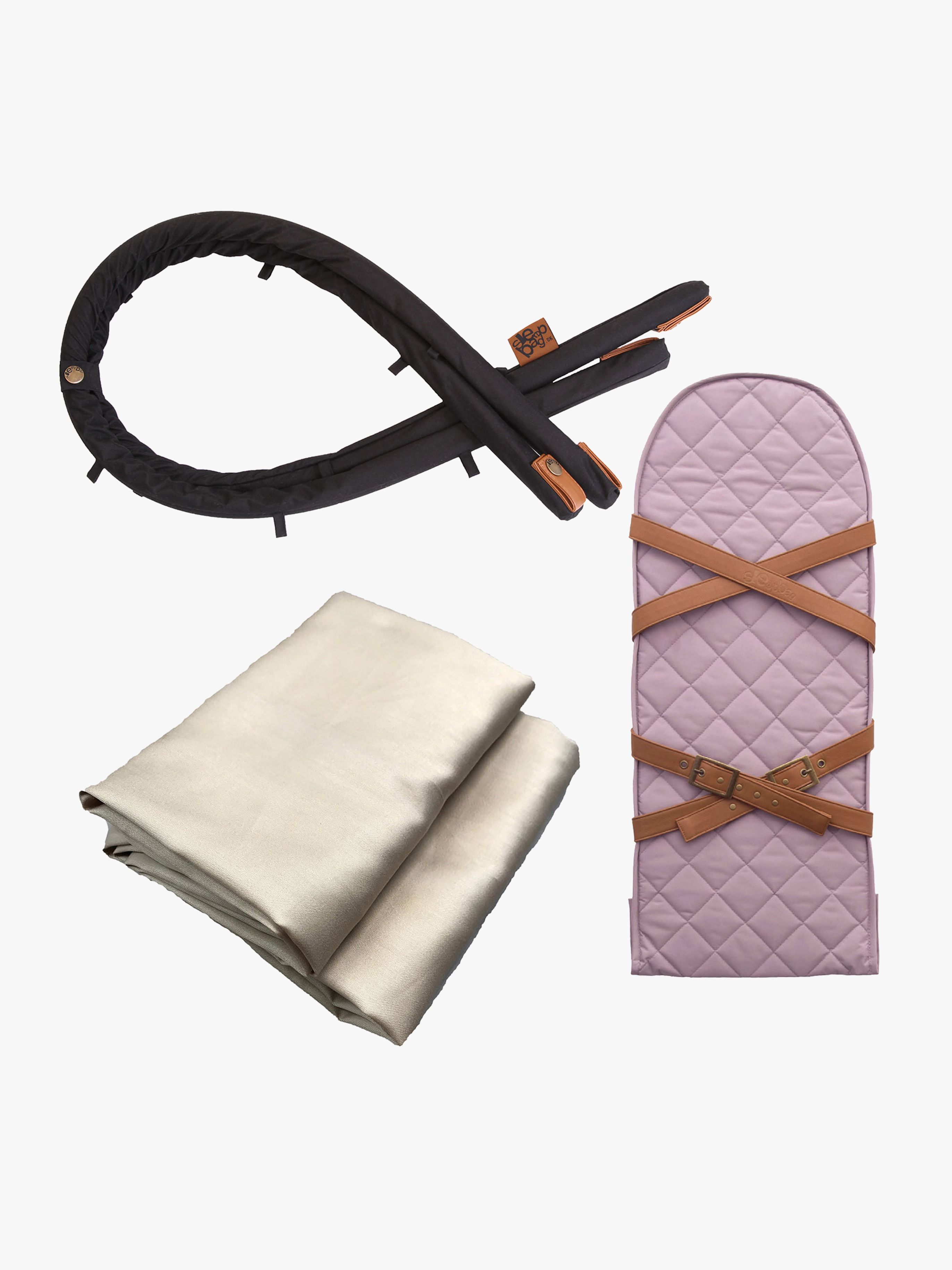 Sleepbag Zubehörpaket, Dusty Purple/Brown