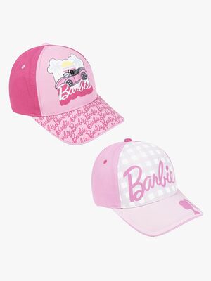 Barbie Kappe 2er-Pack, Rosa
