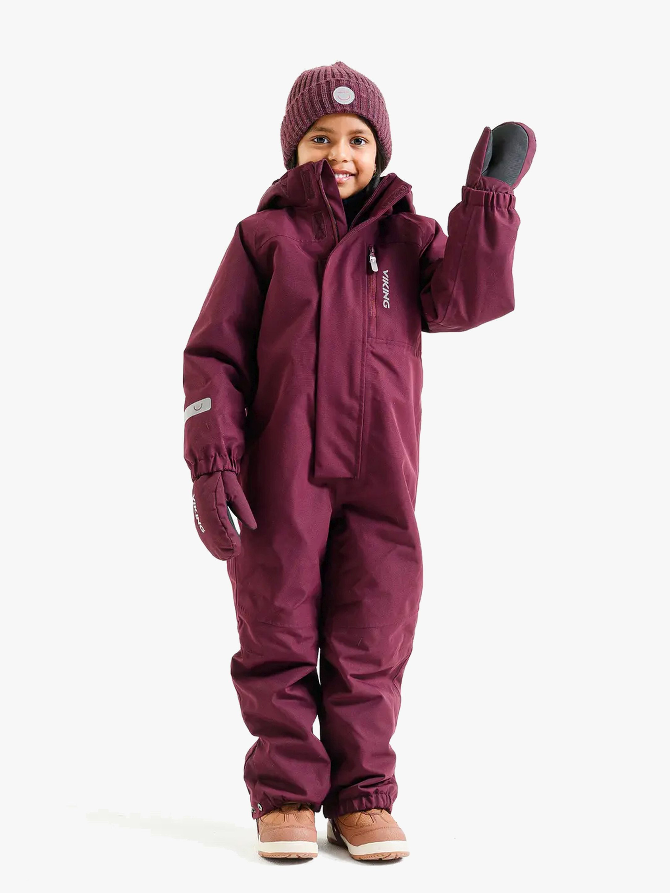 Viking Toasty Winteroverall, Plum, 116