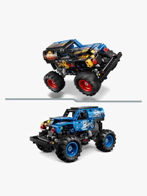LEGO Technic 42219 Monster Jam Grave Digger Feuer und Eis