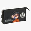 Dragon Ball Dreifach-Federmäppchen, Schwarz