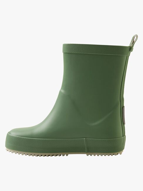 Reima Ankka Barefoot Gummistiefel, Green Clay