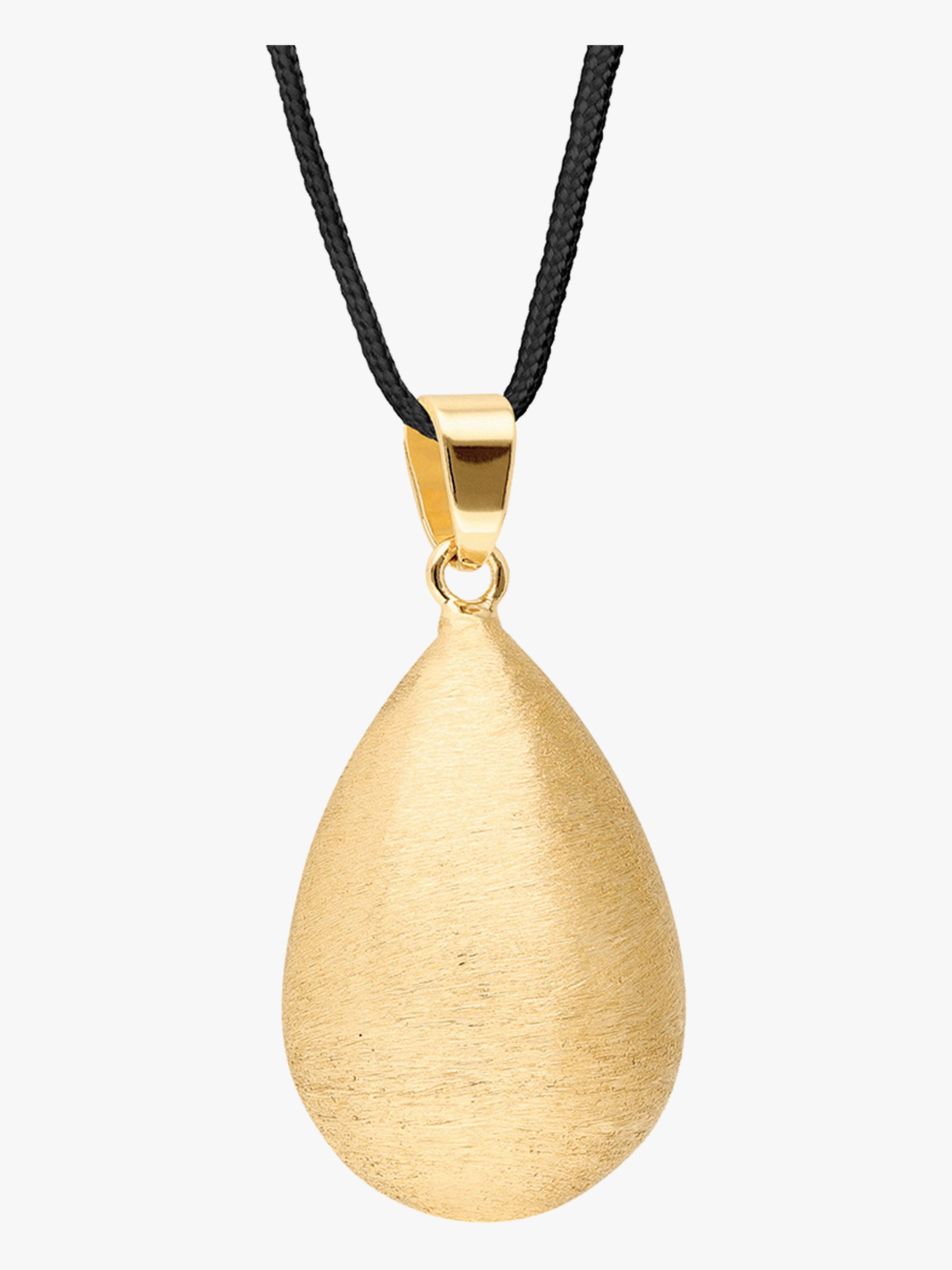 Schwangerschaftskette Tropfenförmig, Goldfarben