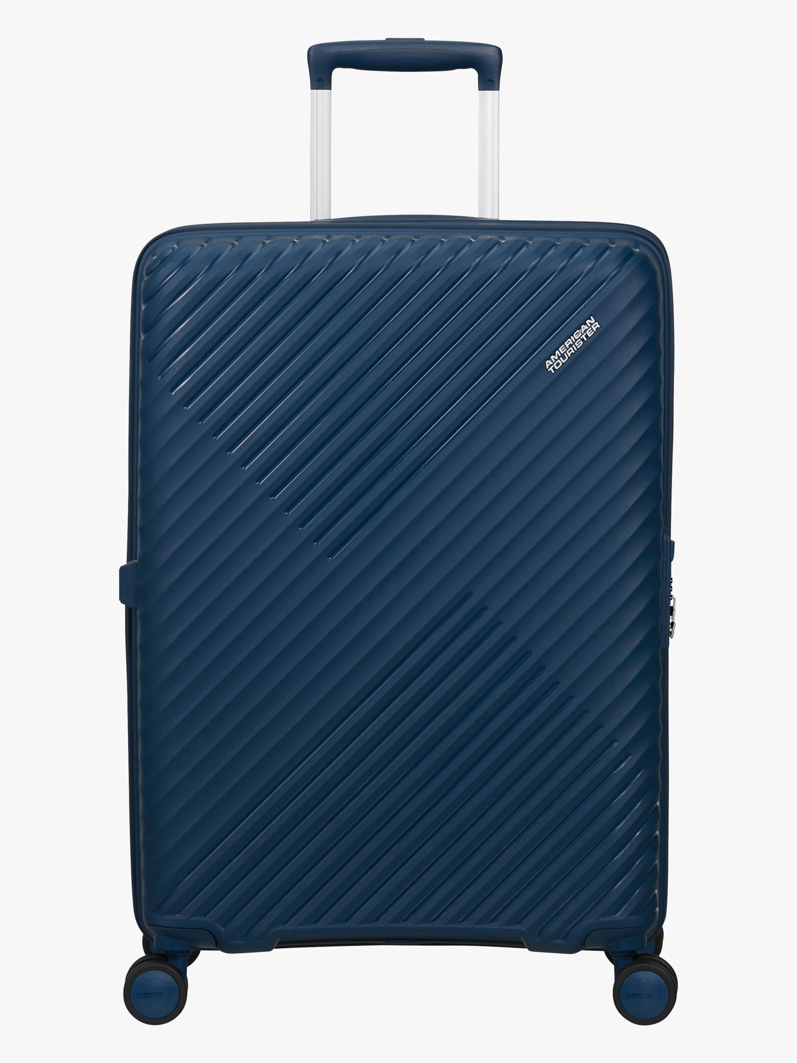 American Tourister Diablast Spinner Koffer 81-91L, Darkwave Blue