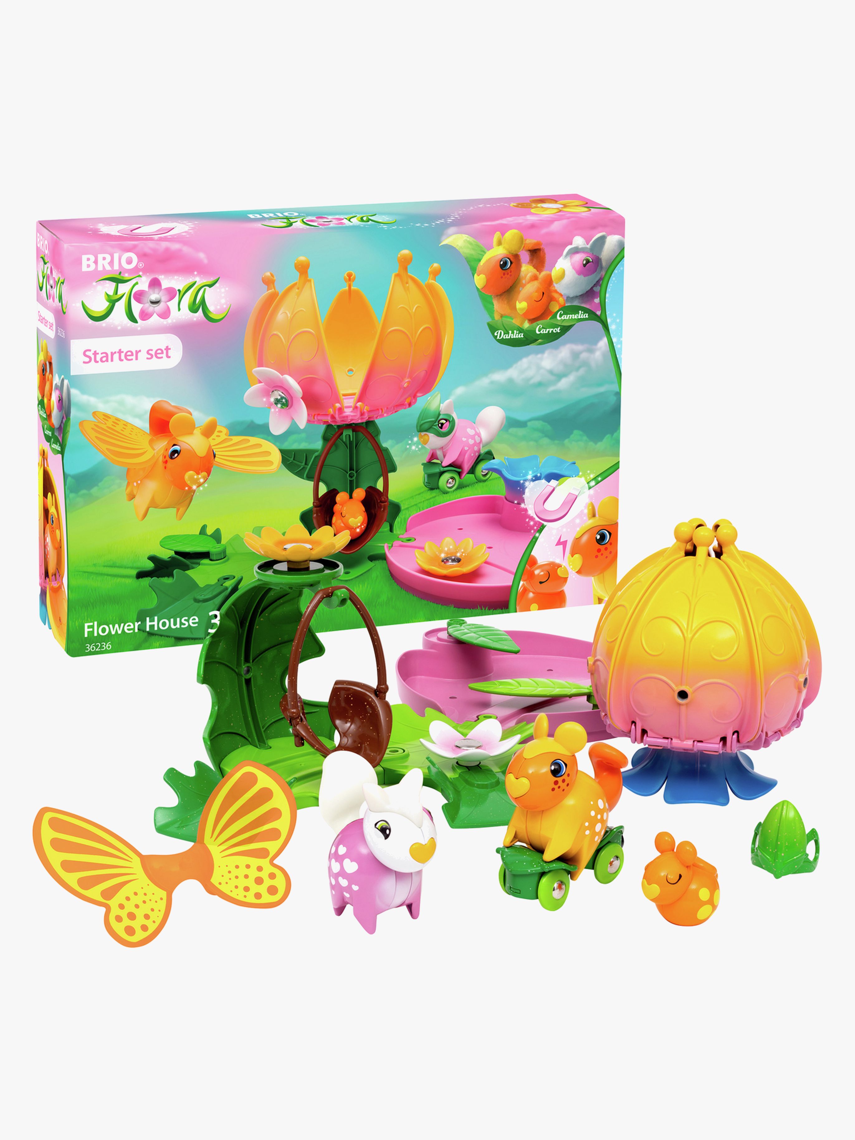 BRIO Flora 36236 Spielset Blumenhaus