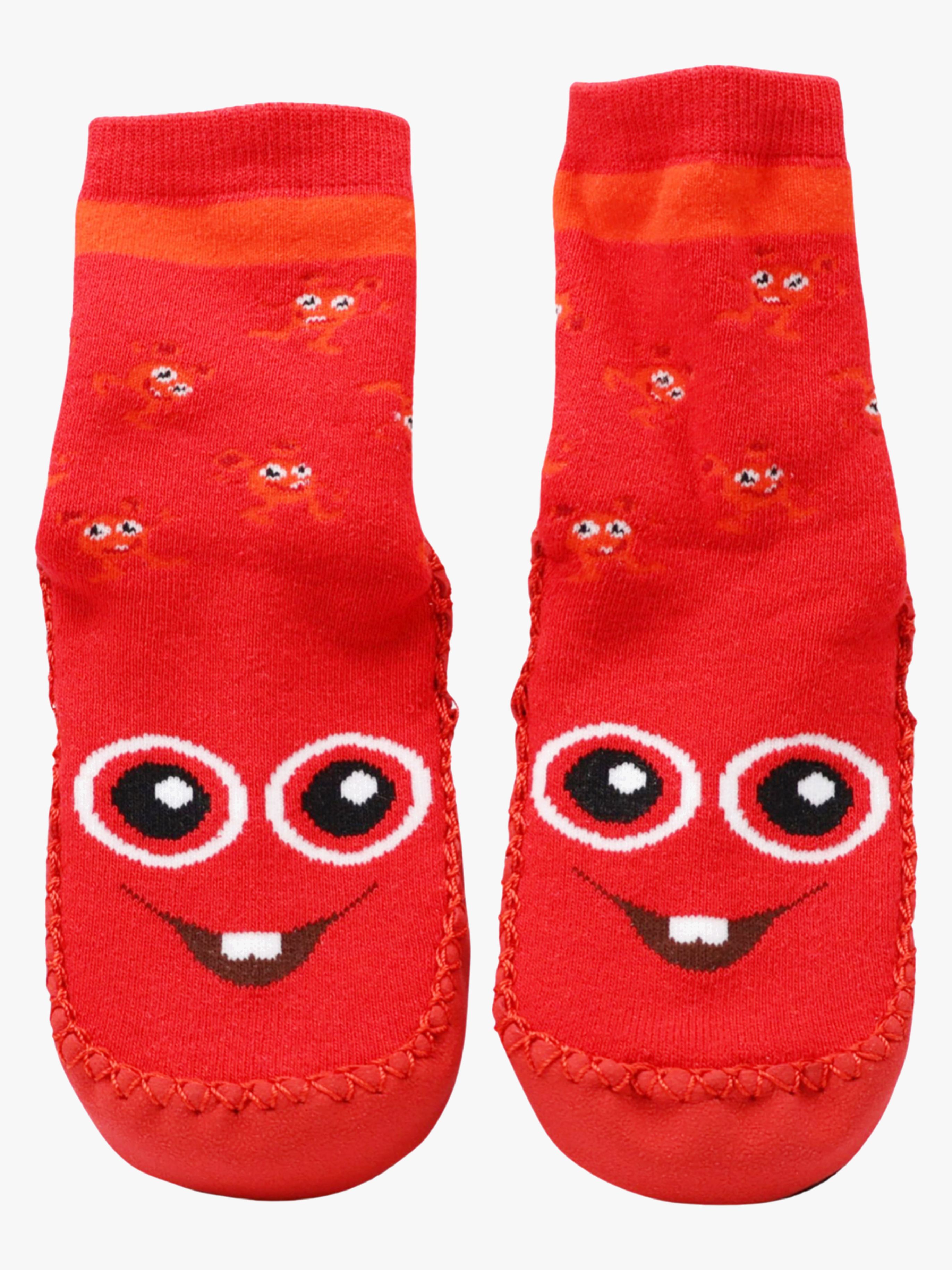 Bobbo Mockassins, Red, 16-18