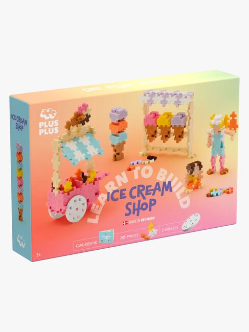 Plus-Plus Learn to Build  Mit Eisstand Bausatz 275 Teile