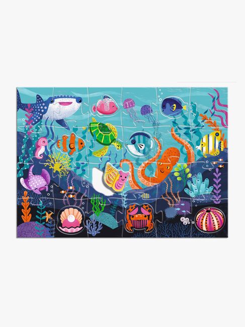 Djeco Puzzle Tactilo Sea 2-i-1