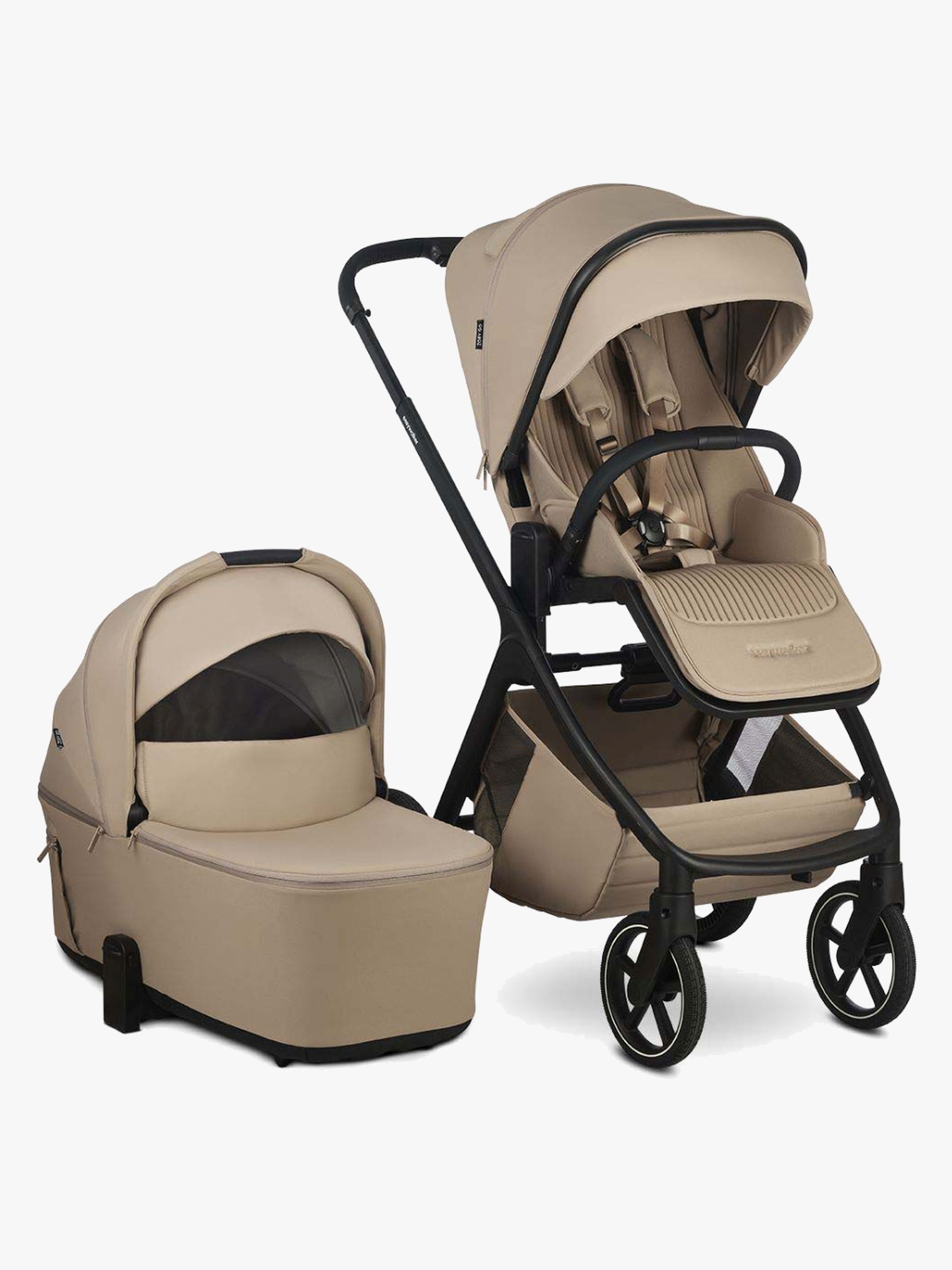 EasyWalker Zoey GO Kombikinderwagen, Sand Taupe