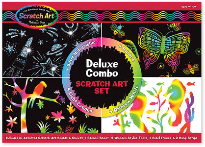 Melissa & Doug Scratch Art, Deluxe