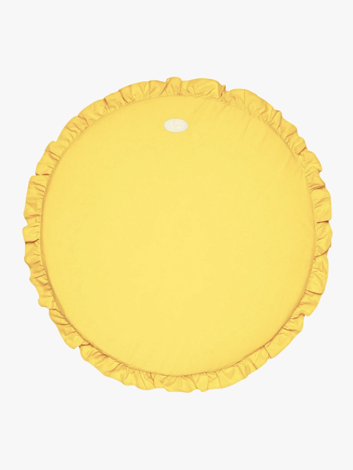 Petite Chérie Spielteppich Rüschen Ø80, Lemon