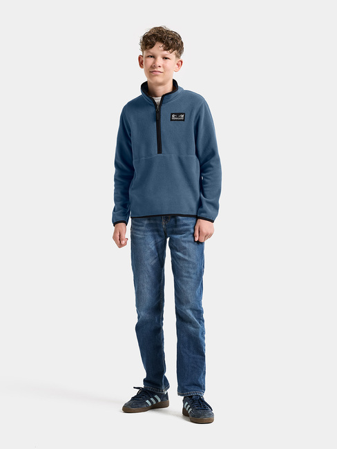 Didriksons Rubi Fleece-Pullover, Blue Fog