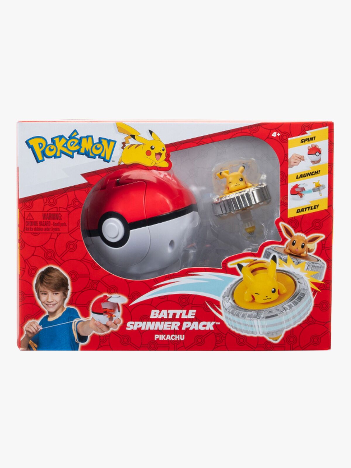 Pokémon Battle Spinner Spielset Pikachu
