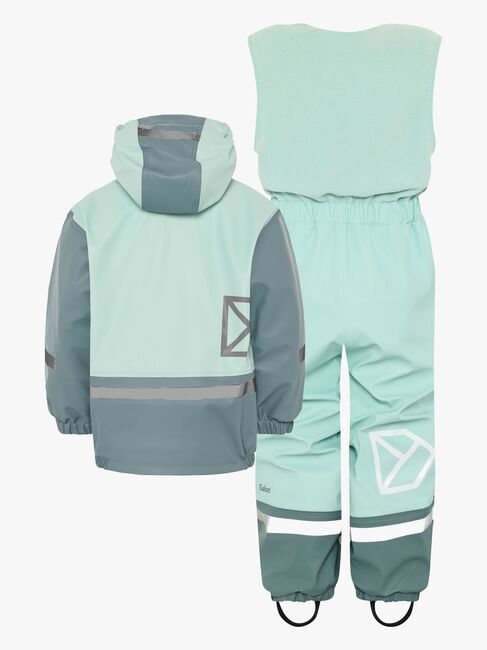 Didriksons Boardman Gefüttertes Regenset, Ocean Mint