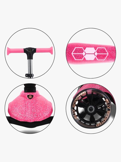 Milly Mally Jelly Tretroller, Rosa