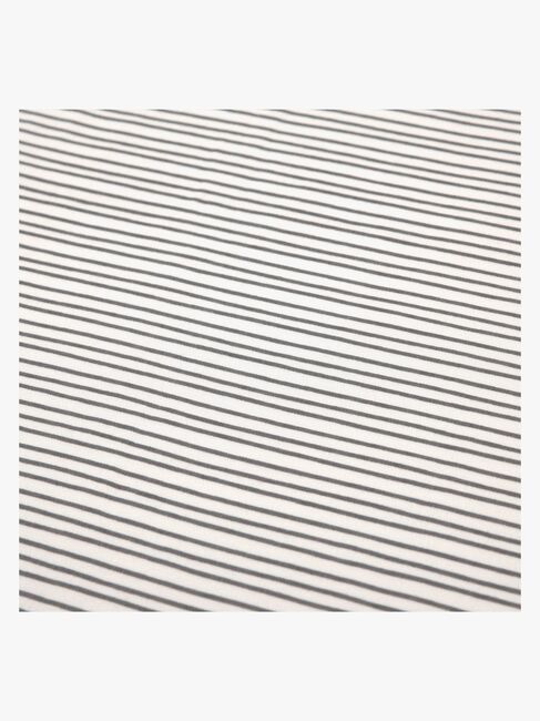 Lässig Interlock Decke 80x80 cm, Striped grey