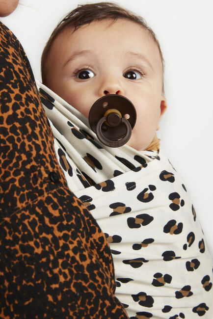 Coracor Tragetuch, Leopard/Naturweiß