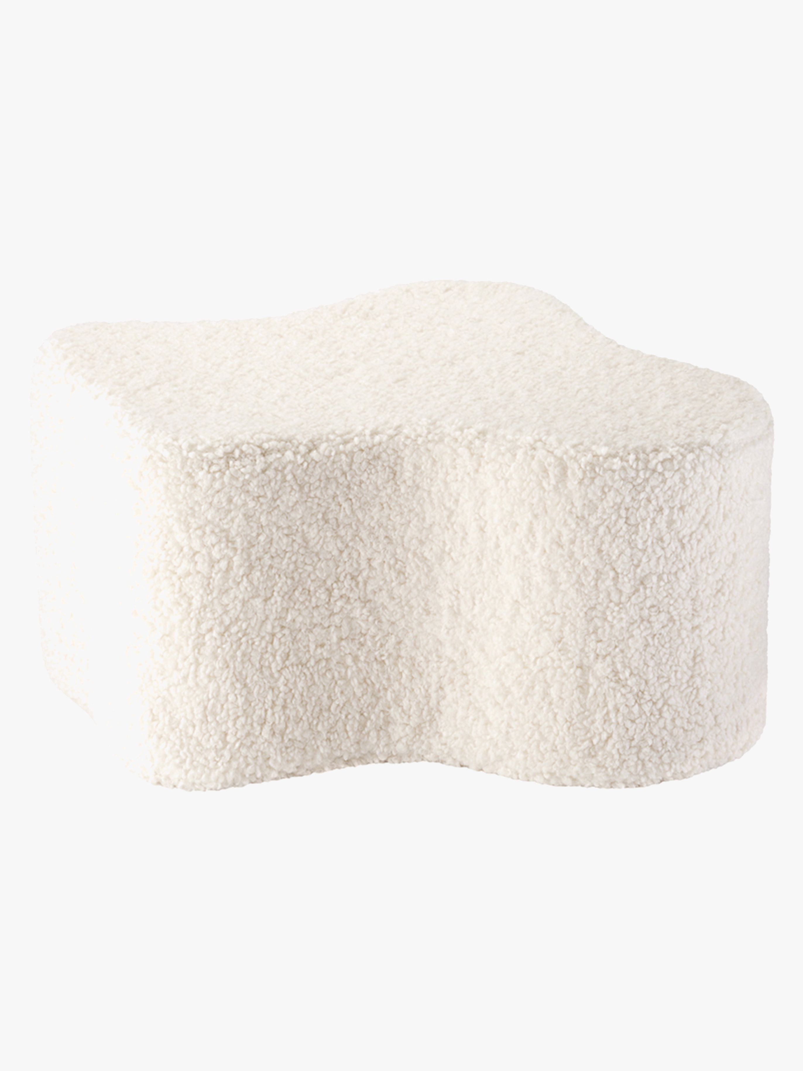 Wigiwama Wolke Sitzhocker, Cream White