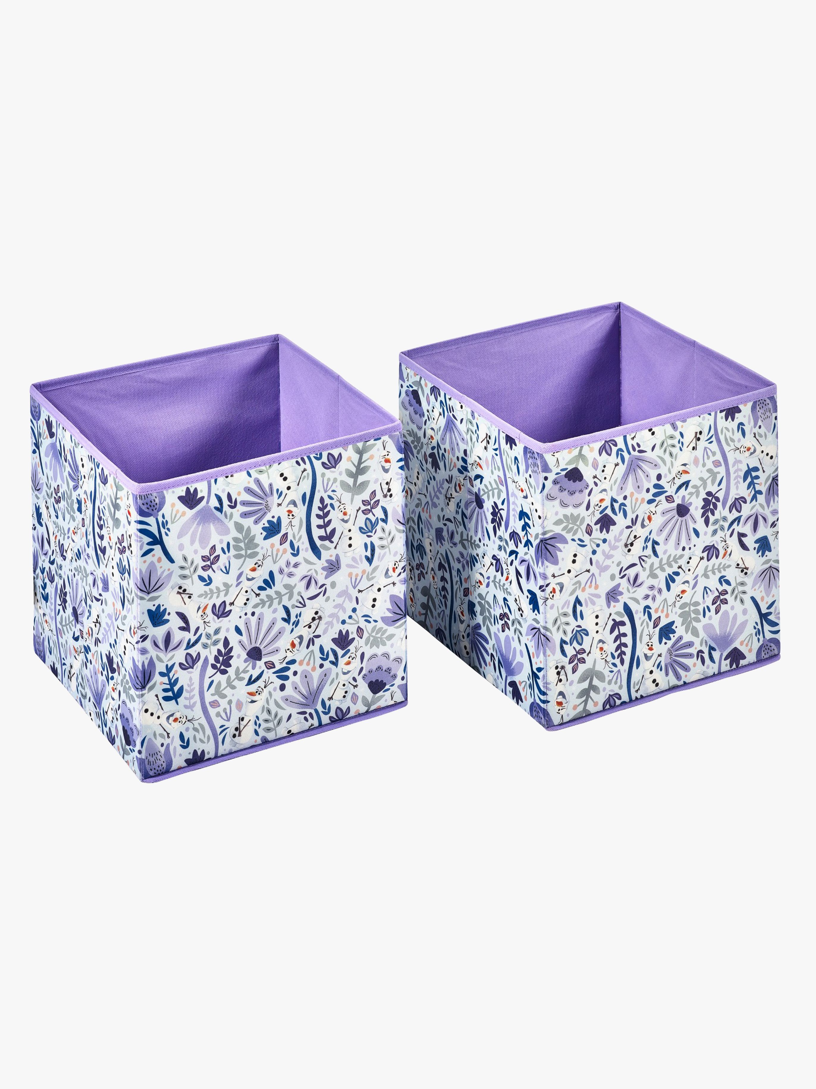Aufbewahrungsboxen 2er-Pack, Lila