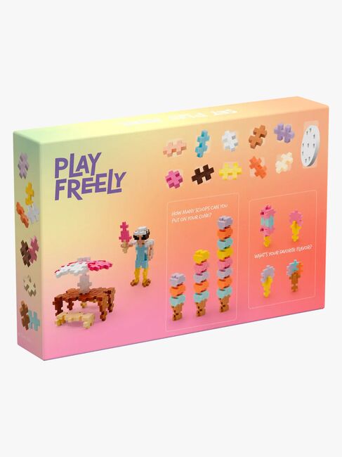 Plus-Plus Learn to Build  Mit Eisstand Bausatz 275 Teile