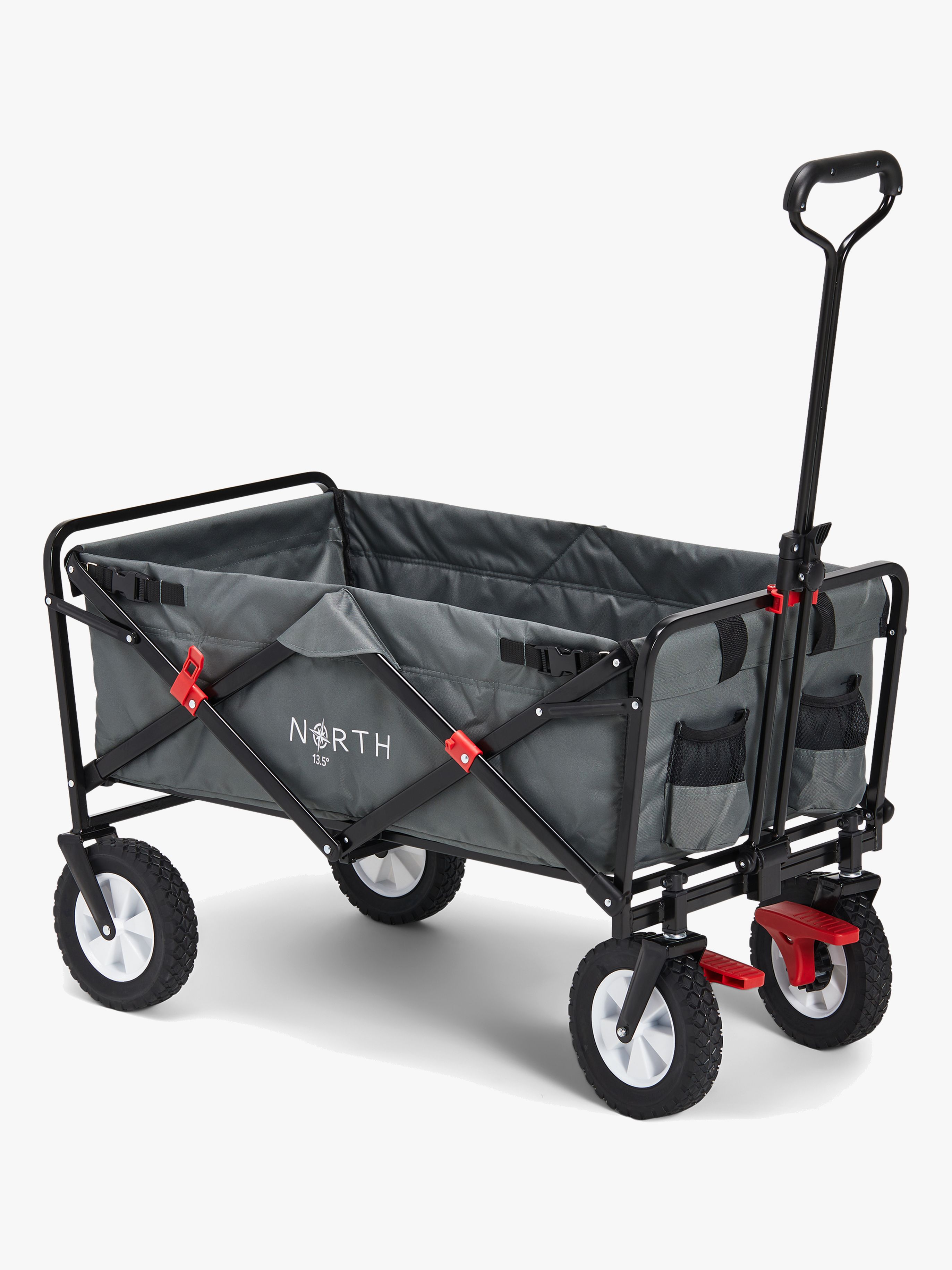 North 13.5 Light Bollerwagen mit Bremse, Ivy Grey