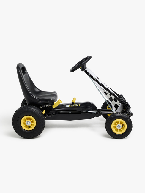 Alex's Garage Pedal-Go-Kart mit Gummirädern