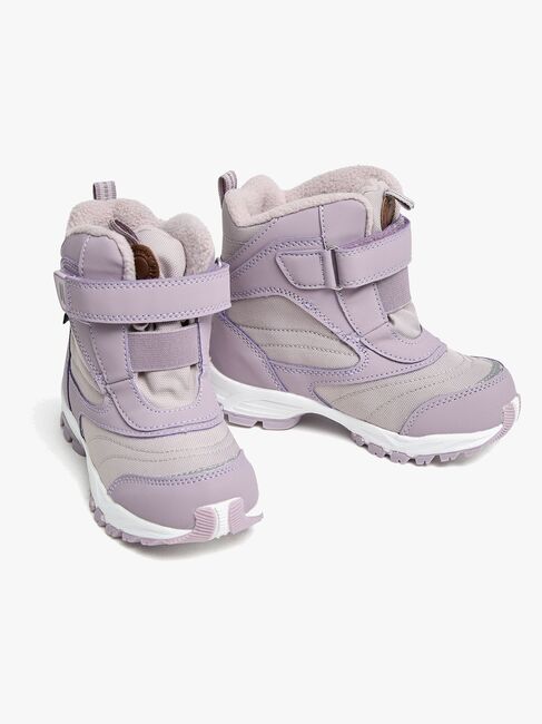 Nordbjörn Polar Winterstiefel, Sea Fog/Violet