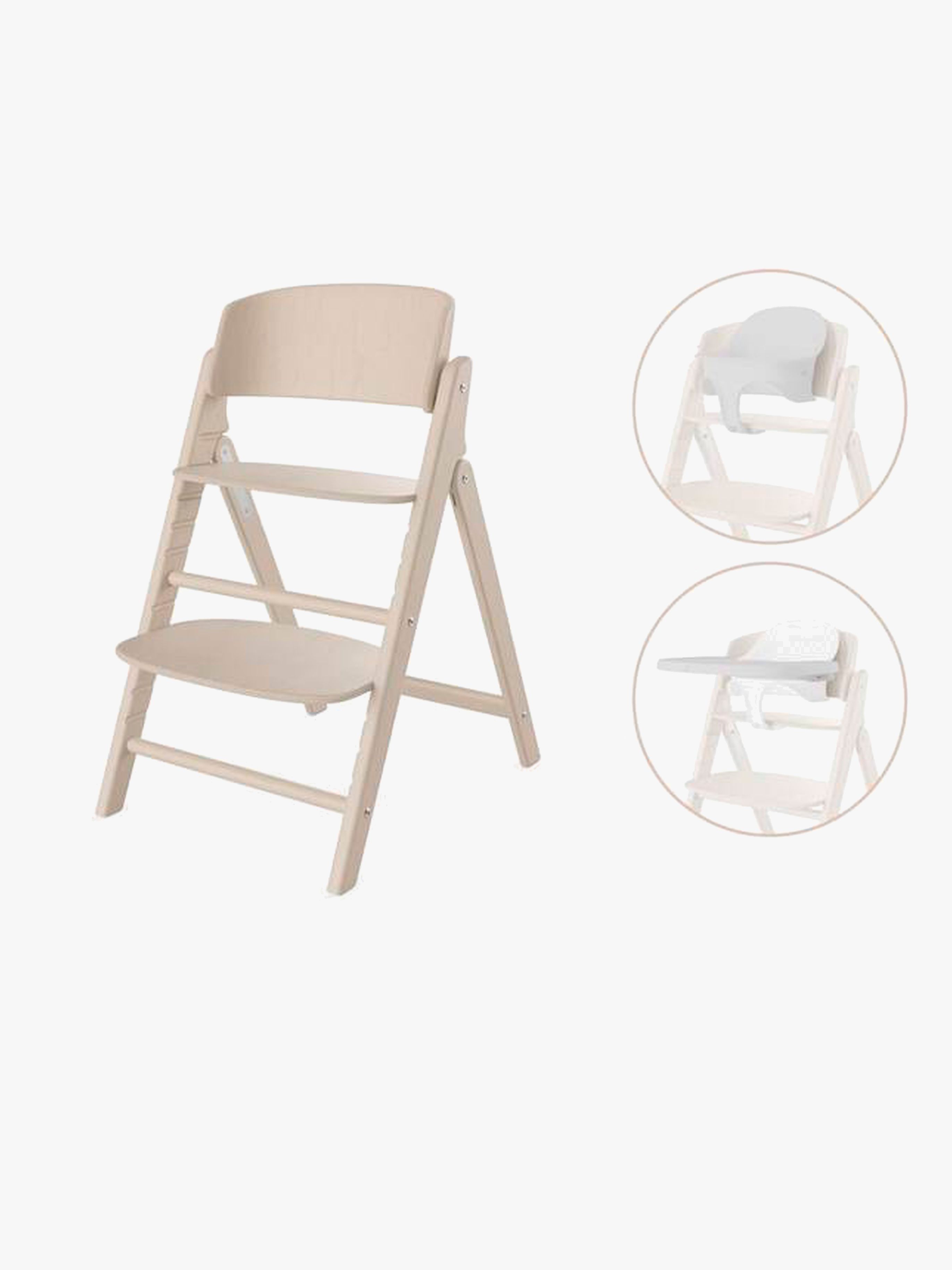 Cybex Click &  Fold Hochstuhl 3-in-1, All Natural
