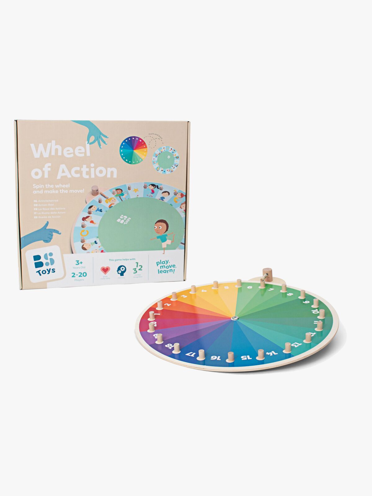 BS Toys Wheel of Action Spiel