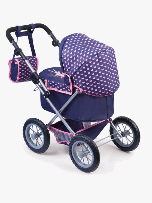 BayerDesign Trendy Puppenwagen, Blau