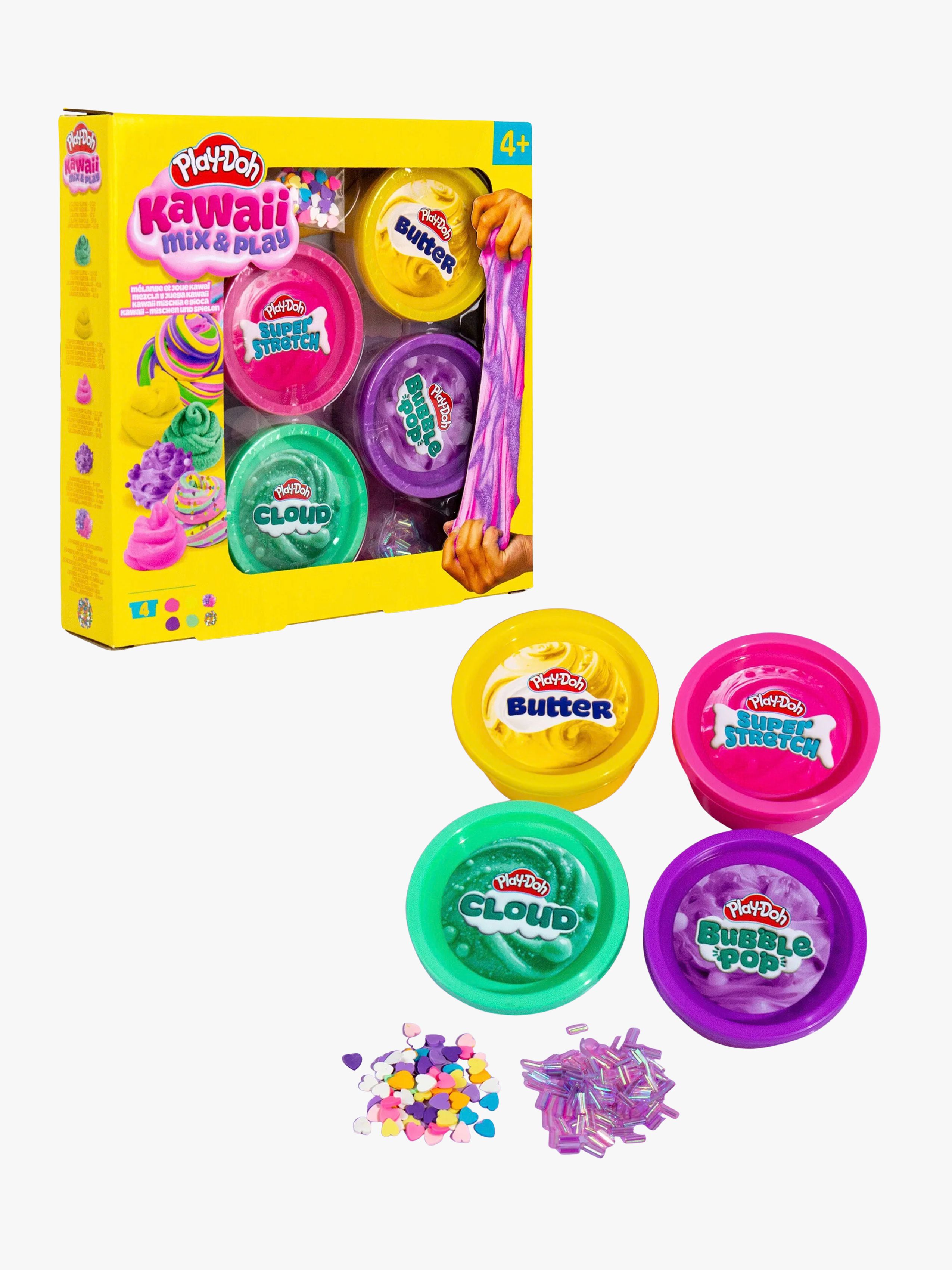 Play-Doh Kawaii Mix &  Play Slime 4er-Pack