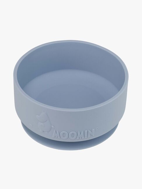 Mumin Geschirr-Set Silikon, Sky Blue