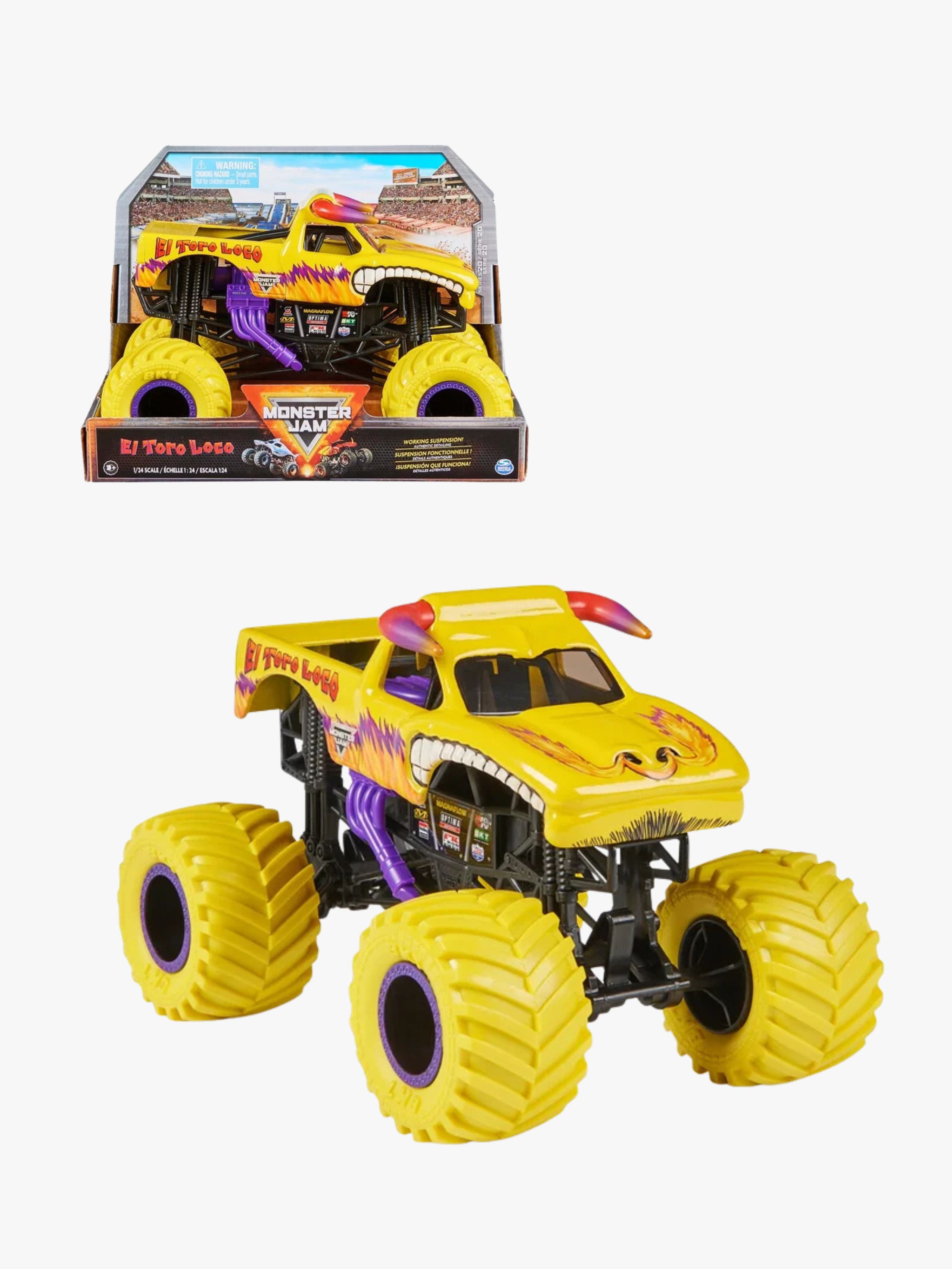 Monster Jam Monstertruck El Toro Loco 1:24