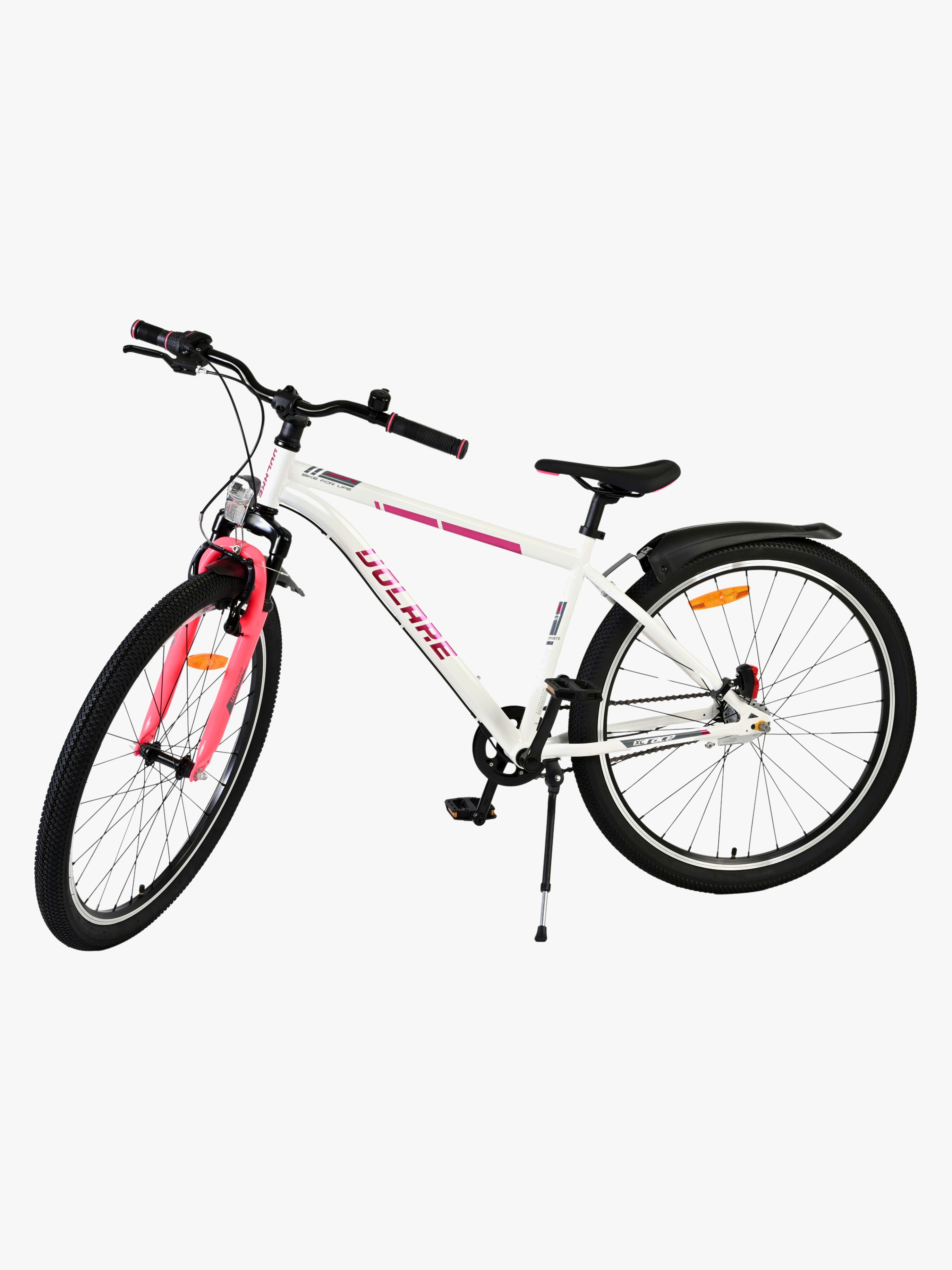 Volare XC Race Kinderfahrrad Nexus 26 Zoll, Weiß/Rosa