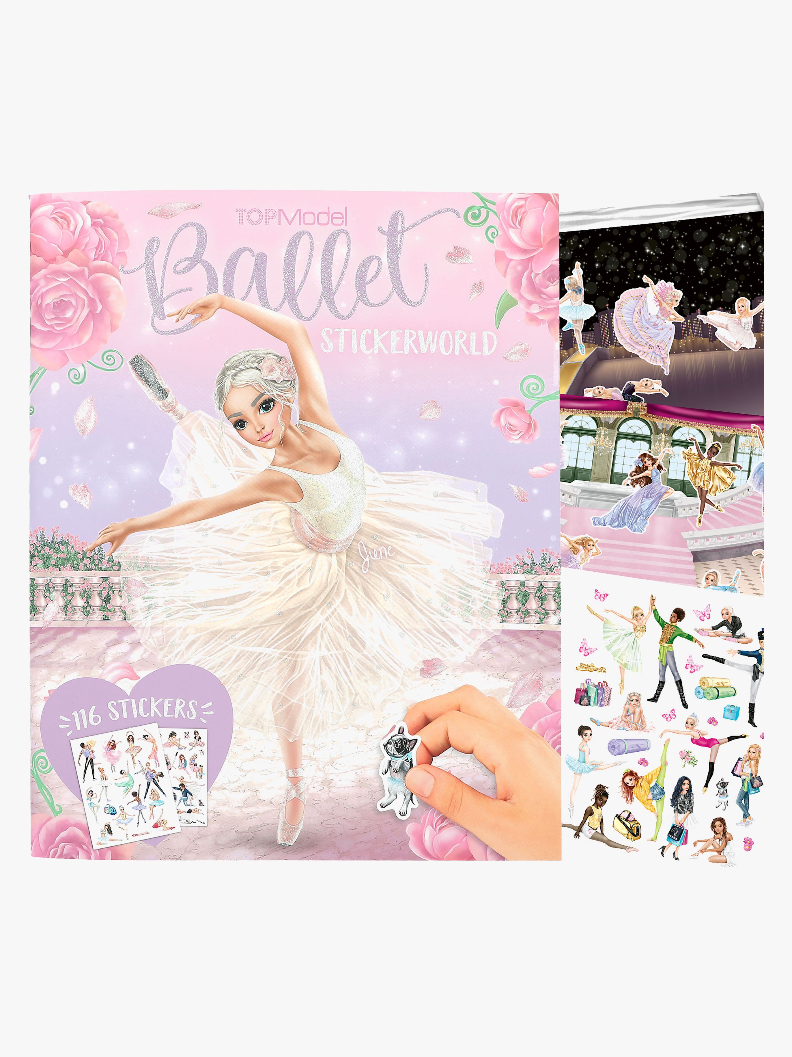 Stickerworld Stickerbuch Ballett