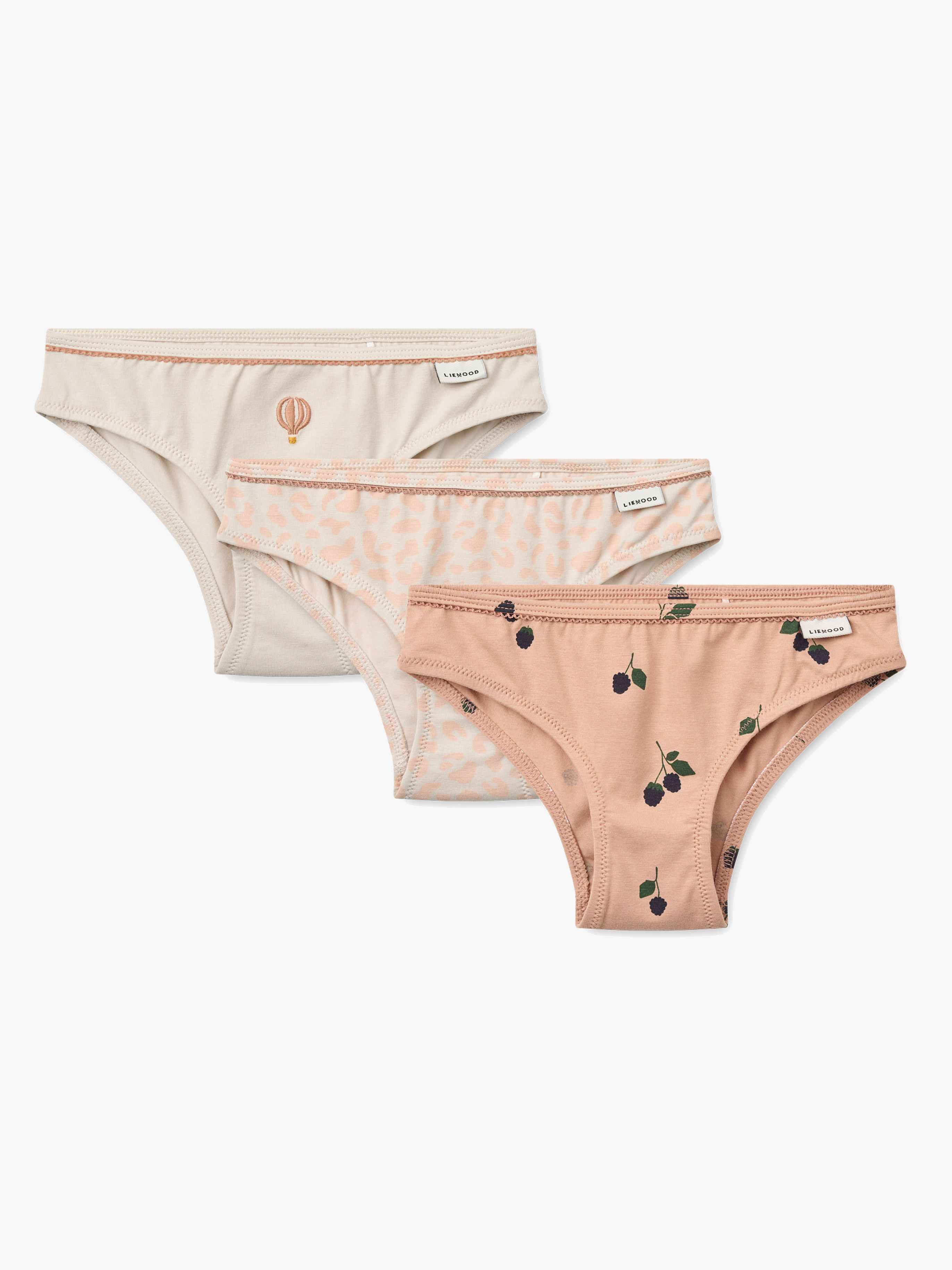 Aylin Unterhosen 3er-Pack, Pale Tuscany Multi Mix, 110-116