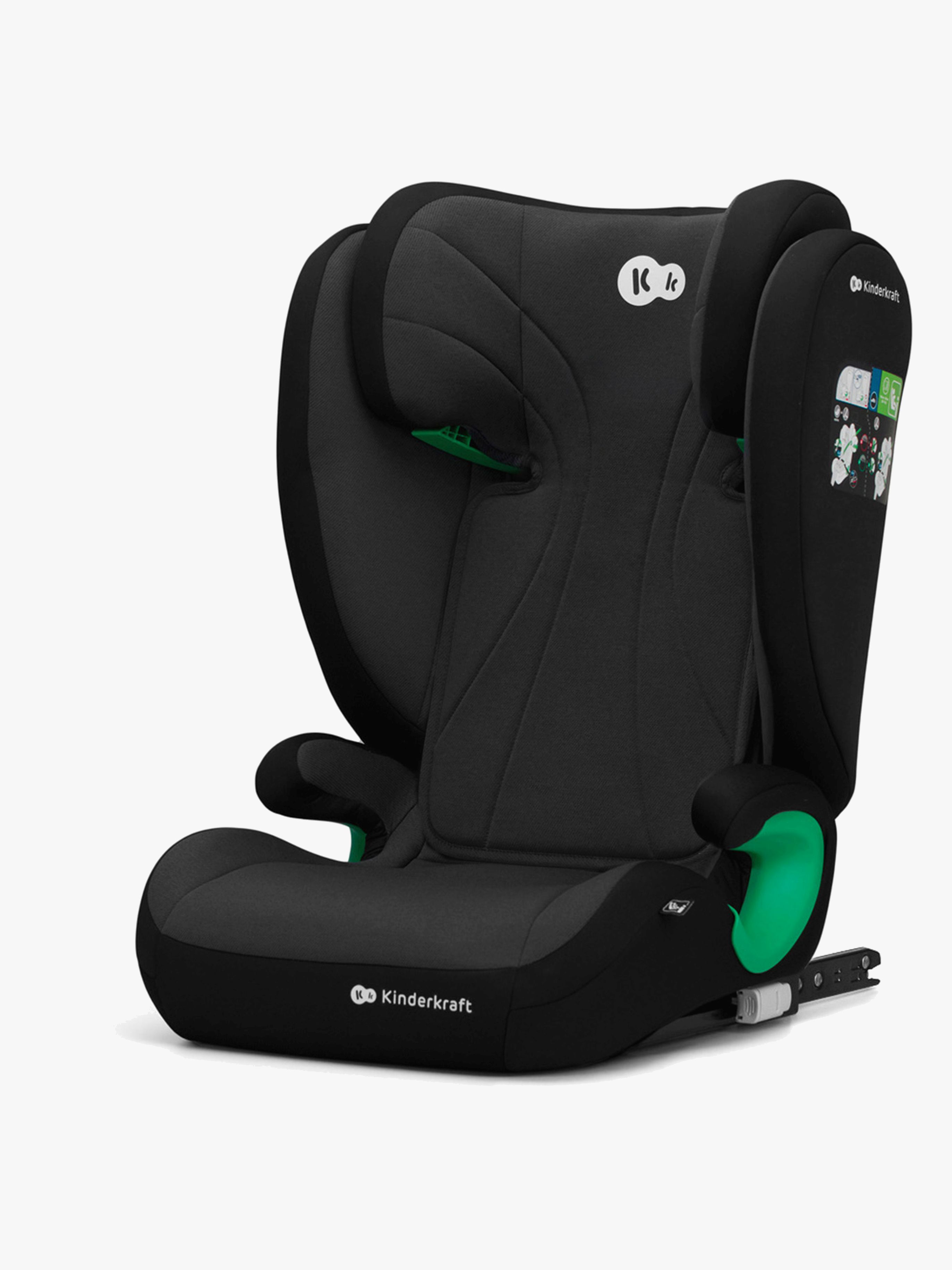 Kinderkraft JUNIOR FIX 2 i-Size Kindersitz, Graphite Black