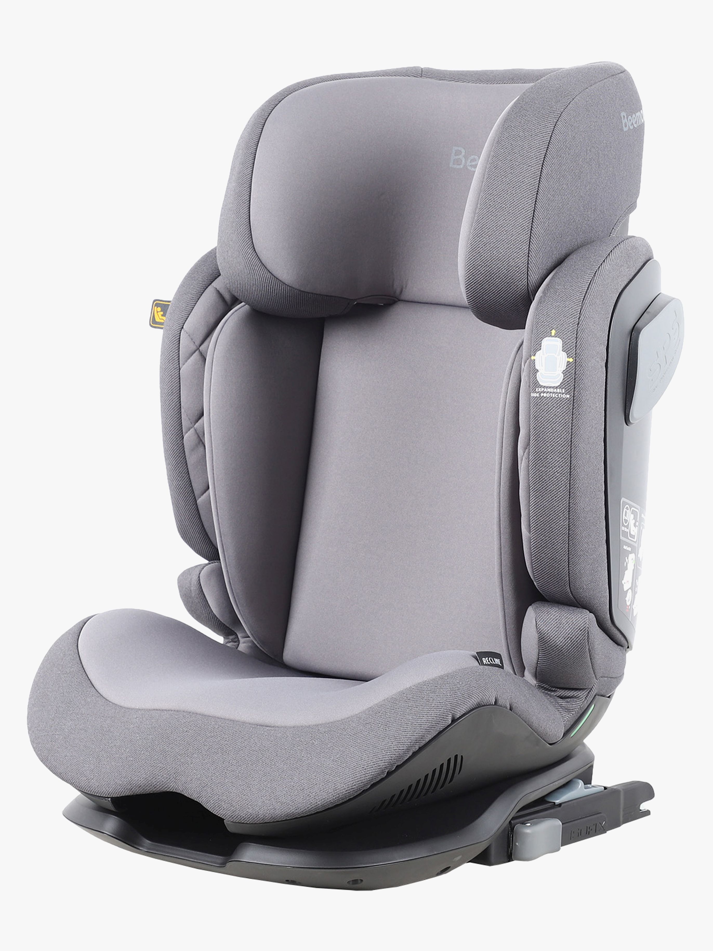 Beemoo Recline i-Size Kindersitz, Mineral Grey